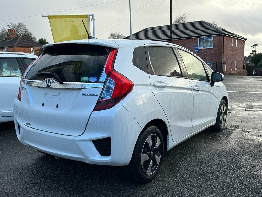 Honda Fit Hatchback White #6