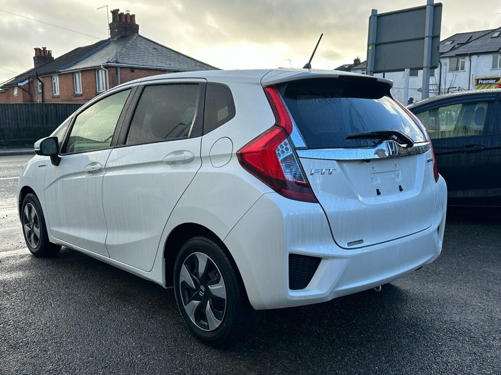Honda Fit Hatchback White #4