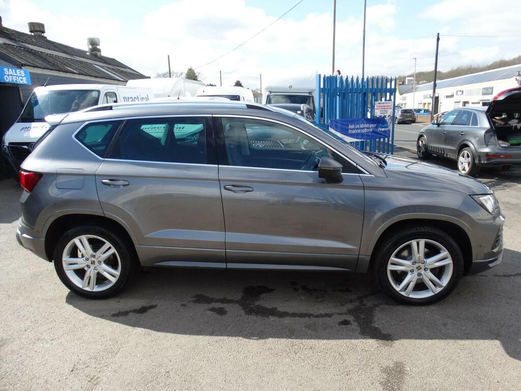 Seat Ateca 2.0 Tdi Fr Dsg Euro 6 Ss 2022 BG72XVR Grey #4