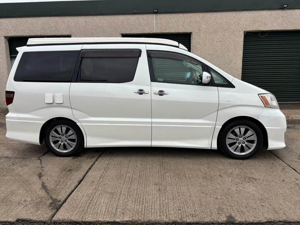 Toyota Alphard Motorhome 200404 White #5