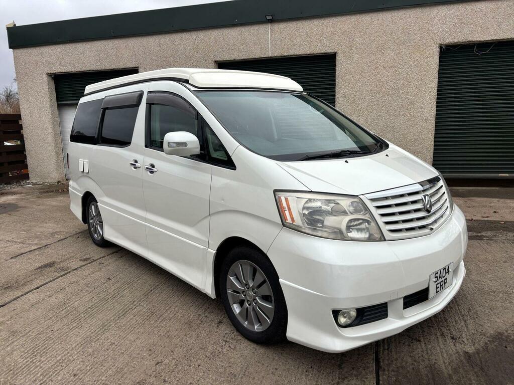 Toyota Alphard Motorhome 200404 White