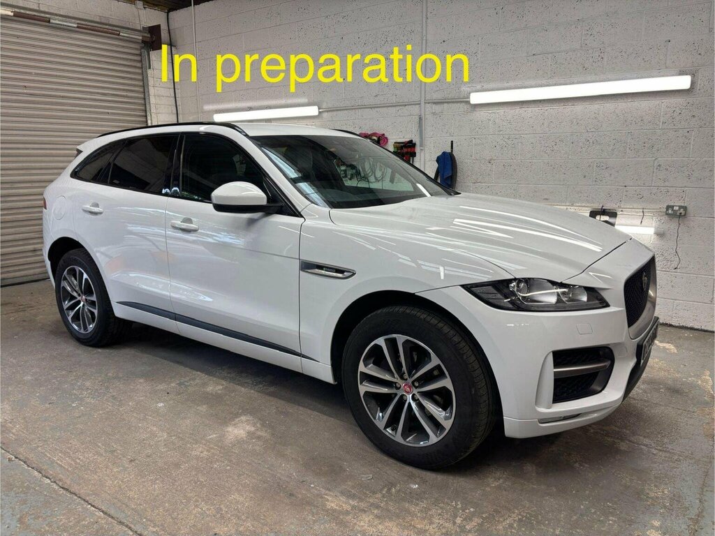 Jaguar F-Pace Suv 2.0 D180 R-sport Awd Euro 6 Ss 20 White