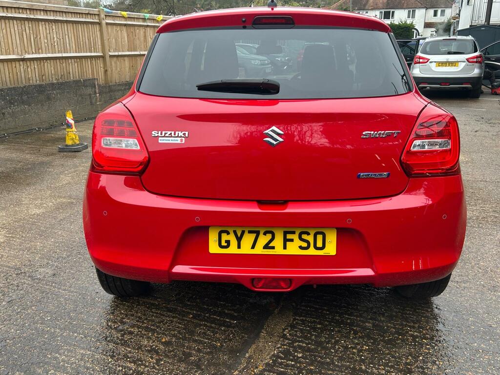 Suzuki Swift 1.2 Dualjet Mhev Sz5 Euro 6 S S GY72FSO Red #4
