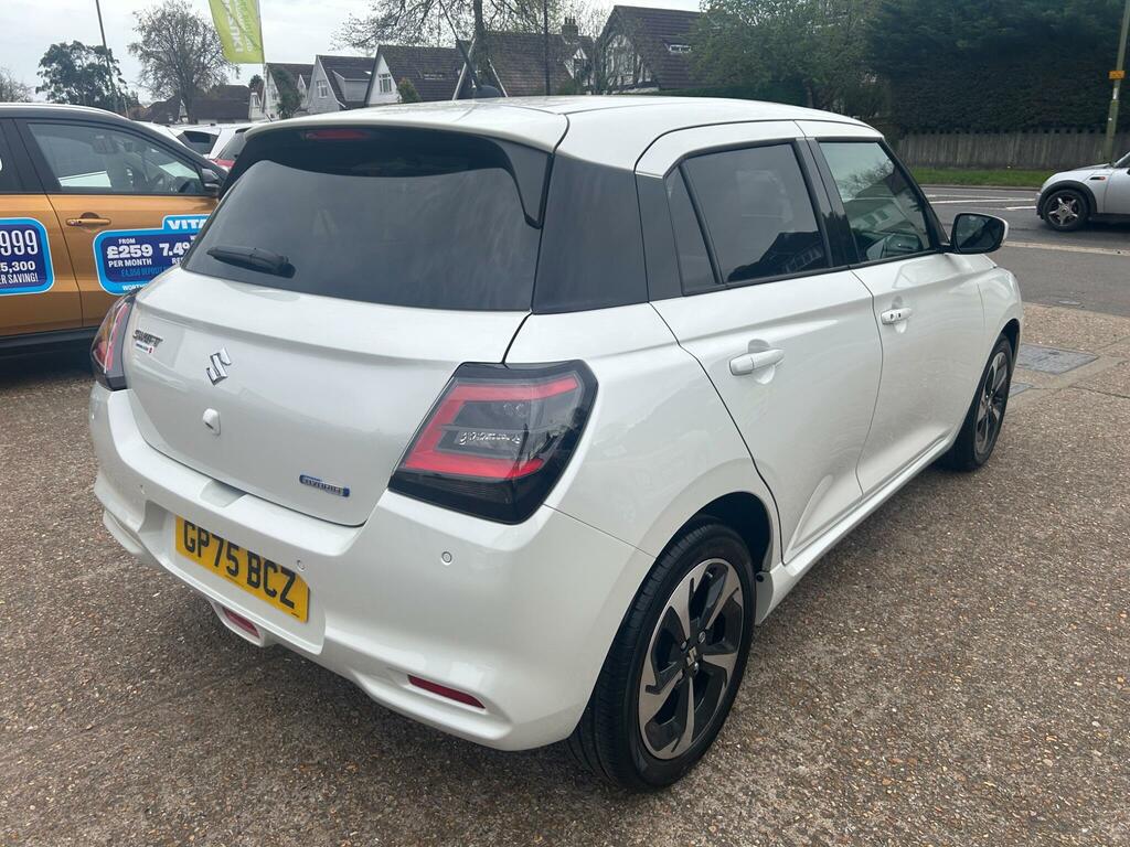 Suzuki Swift 1.2 Mhev Ultra Cvt Euro 6 S S White #5