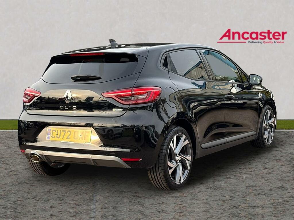 Renault Clio 1.0 Tce 90 Rs Line CU72OXF Black #3