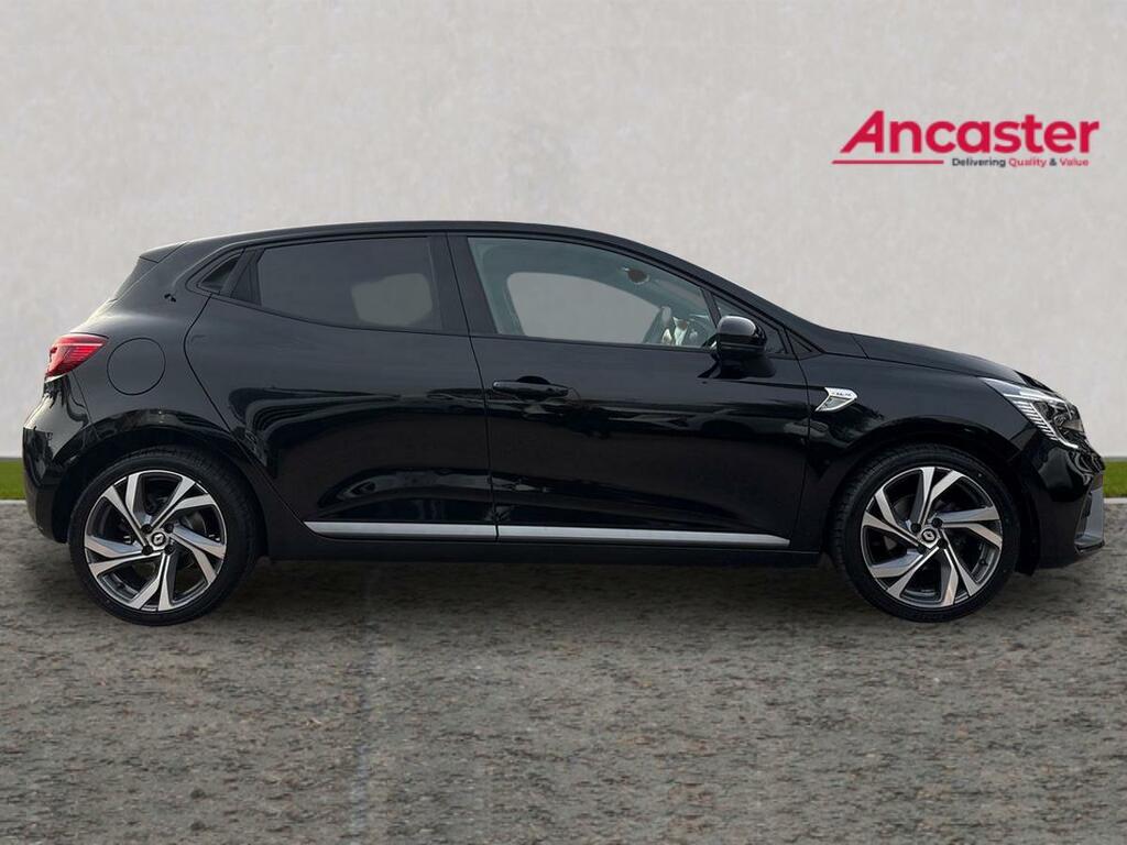 Renault Clio 1.0 Tce 90 Rs Line CU72OXF Black #2