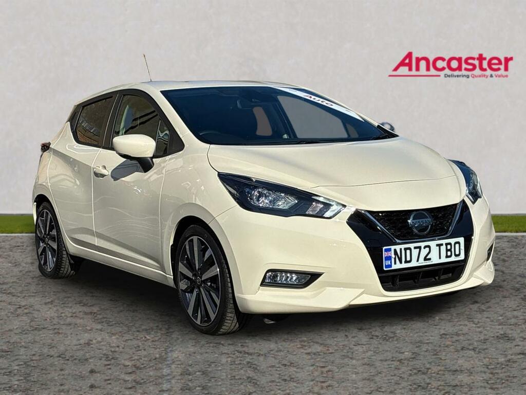 Nissan Micra 1.0 Ig-t 92 Tekna Cvt White