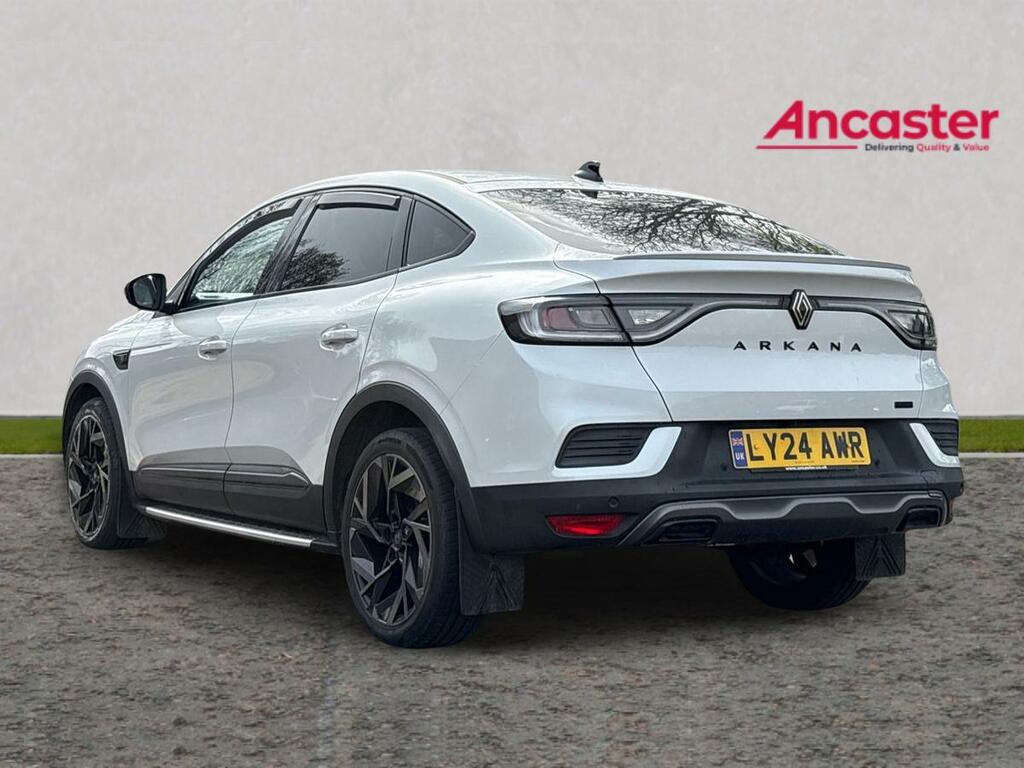 Renault Arkana 1.6 E-tech Fhev 145 Esprit Alpine LY24AWR White #5
