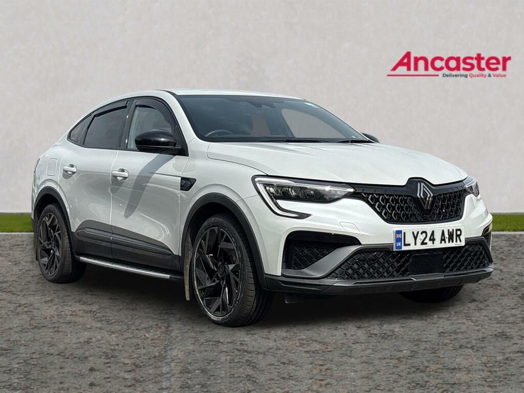 Renault Arkana 1.6 E-tech Fhev 145 Esprit Alpine White