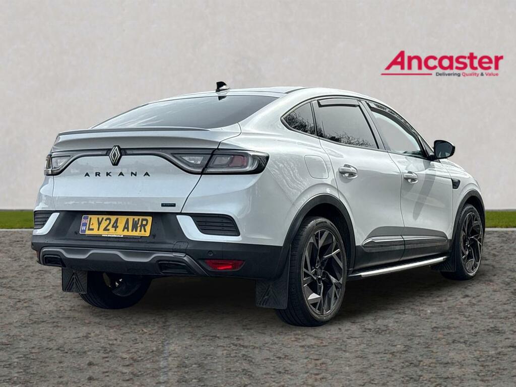 Renault Arkana 1.6 E-tech Fhev 145 Esprit Alpine LY24AWR White #3