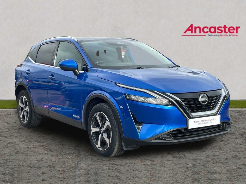 Nissan Qashqai 1.5 E-power N-connecta Glass Roof Blue