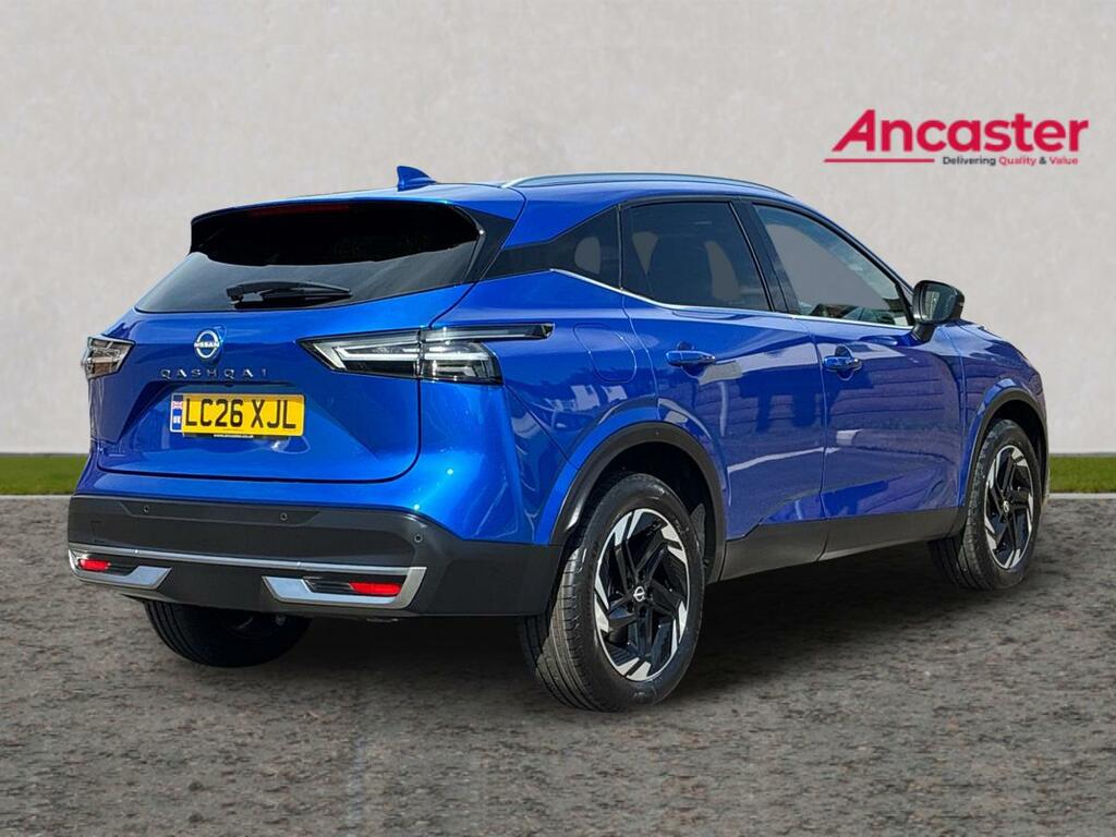 Nissan Qashqai 1.3 Dig-t Mh N-connecta Glass Roof LC26XJL Blue #3