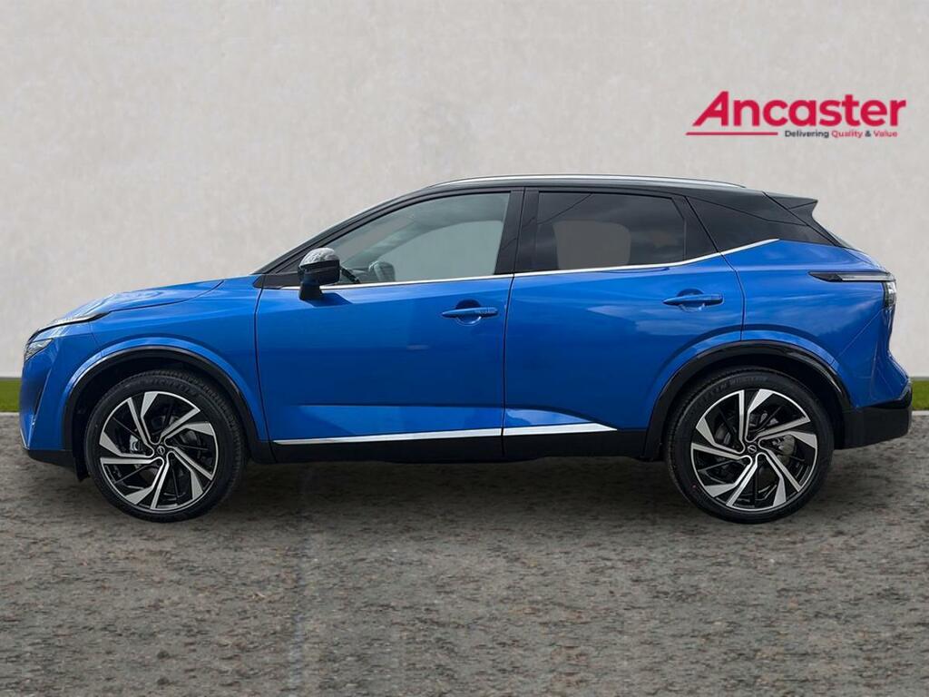 Nissan Qashqai 1.3 Dig-t Mh 158 Tekna Xtronic LV26WXK Blue #6