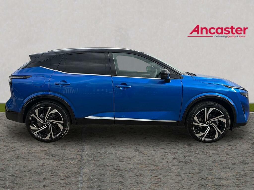 Nissan Qashqai 1.3 Dig-t Mh 158 Tekna Xtronic LV26WXK Blue #2