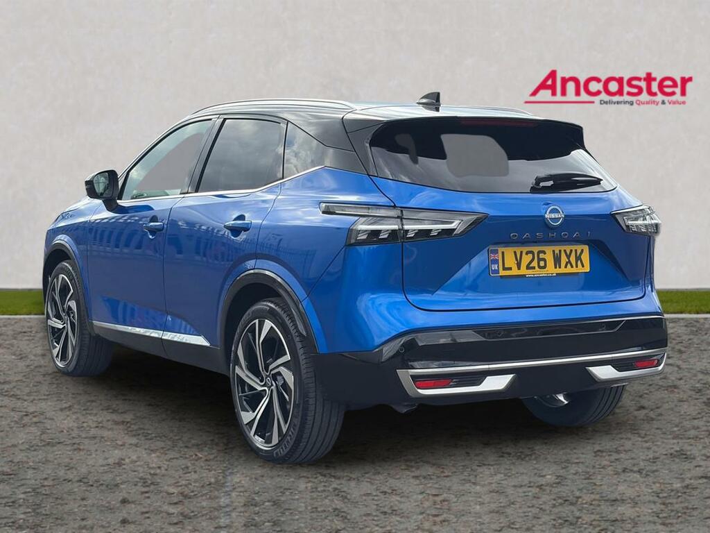 Nissan Qashqai 1.3 Dig-t Mh 158 Tekna Xtronic LV26WXK Blue #5