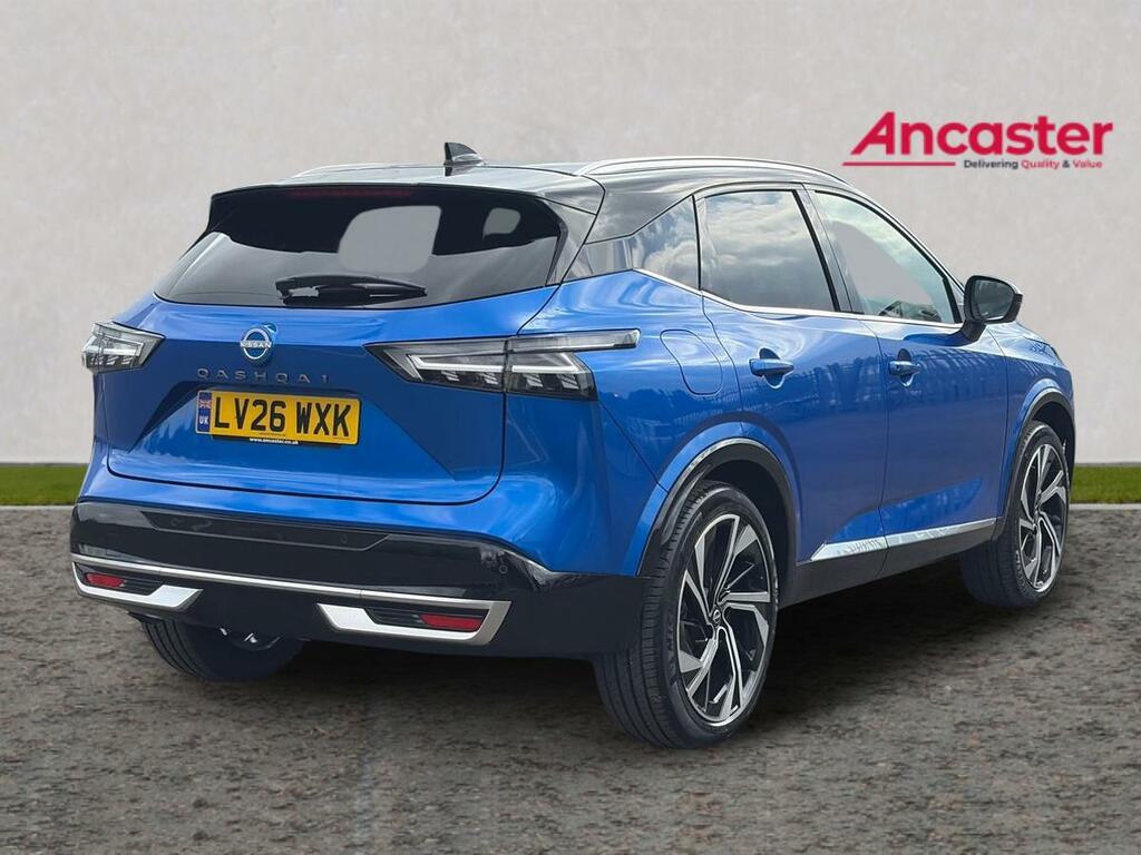 Nissan Qashqai 1.3 Dig-t Mh 158 Tekna Xtronic LV26WXK Blue #3