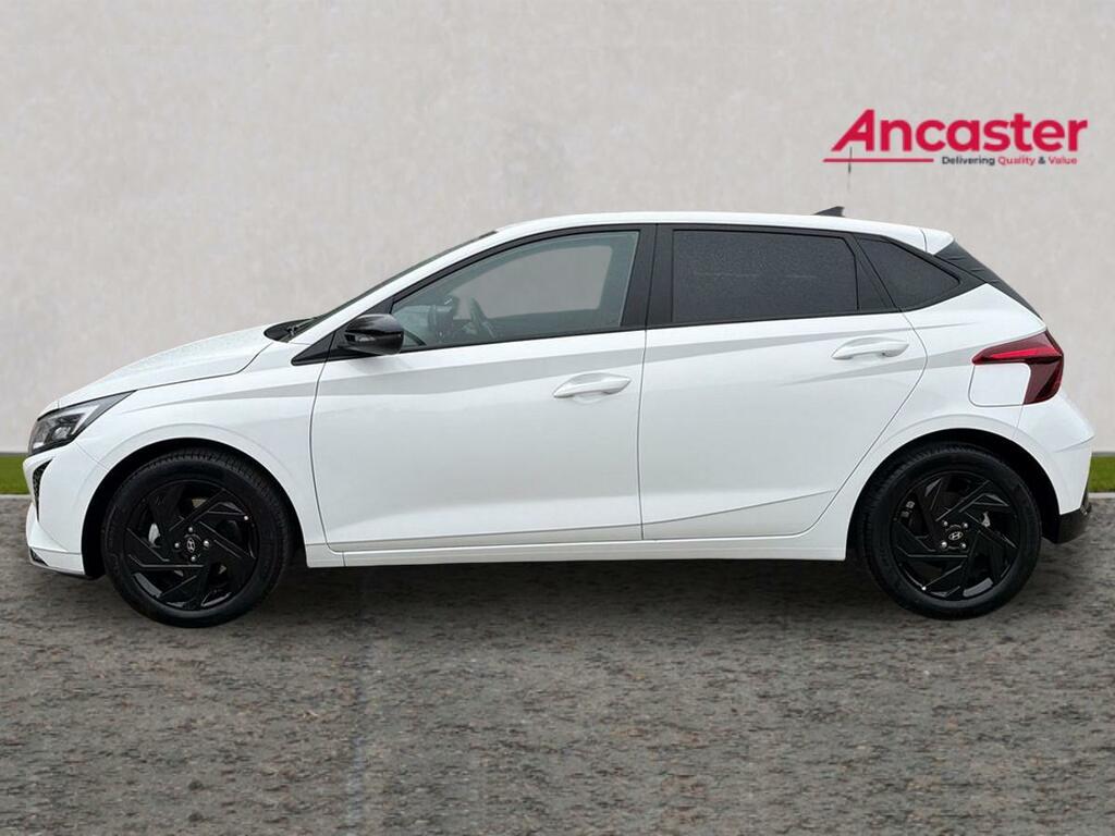Hyundai I20 1.0T Gdi 90 Black Line LV75CUW White #6