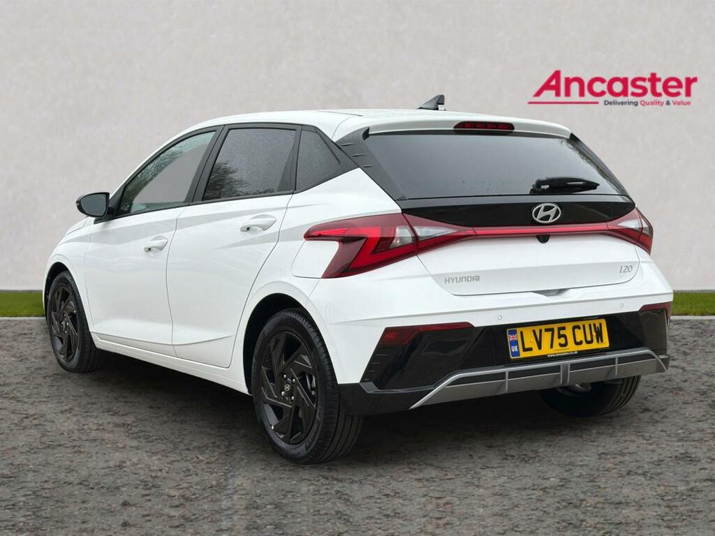 Hyundai I20 1.0T Gdi 90 Black Line LV75CUW White #5