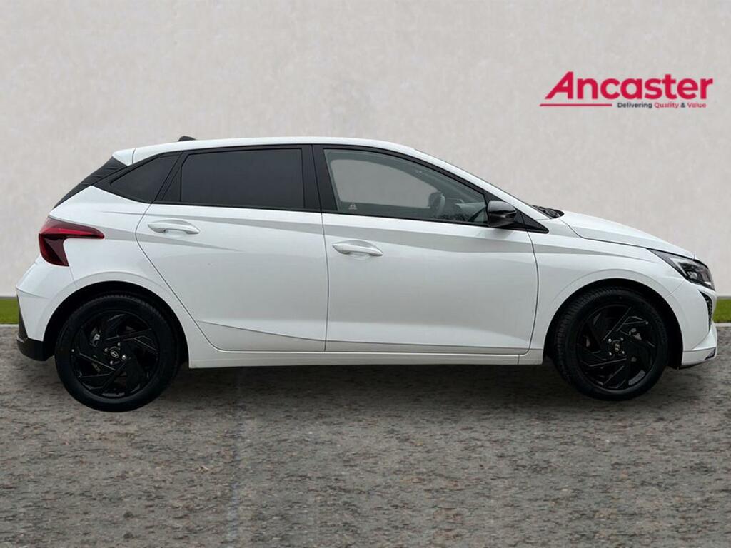 Hyundai I20 1.0T Gdi 90 Black Line LV75CUW White #2