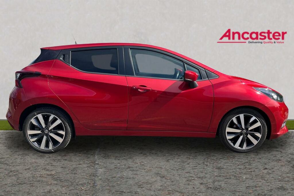Nissan Micra 1.0 Ig-t 92 Tekna Cvt Red #4