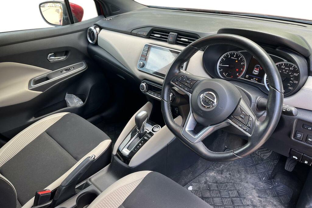 Nissan Micra 1.0 Ig-t 92 Tekna Cvt Red #6