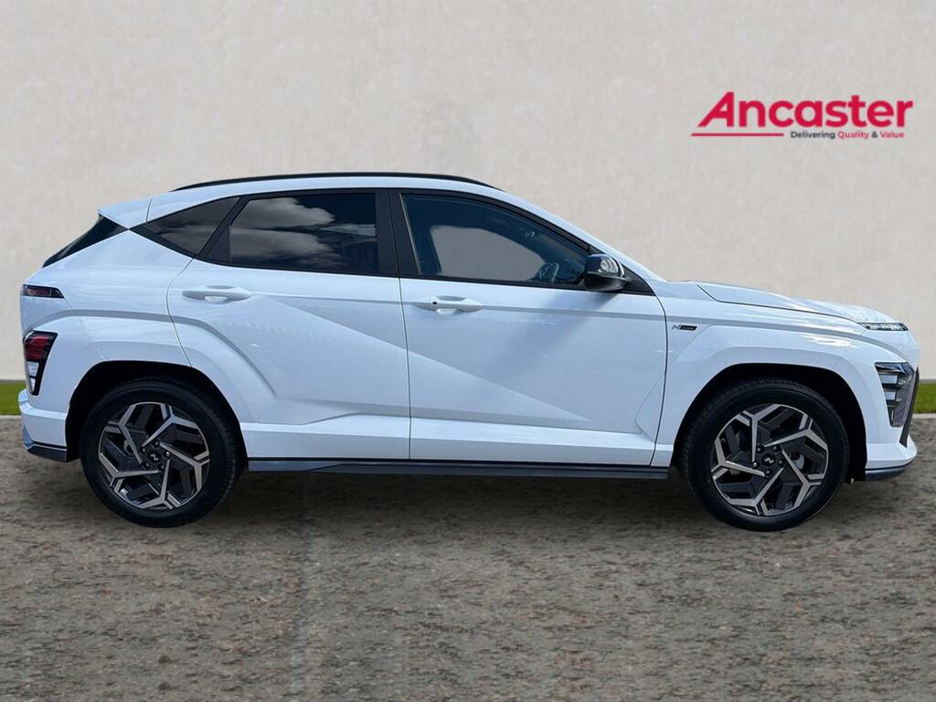 Hyundai Kona 1.6 Hybrid 129 N Line Dct LB75OJM White #2