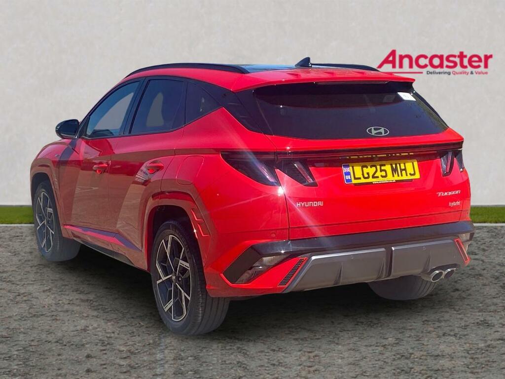 Hyundai Tucson 1.6T Hybrid N Line S LG25MHJ Red #5