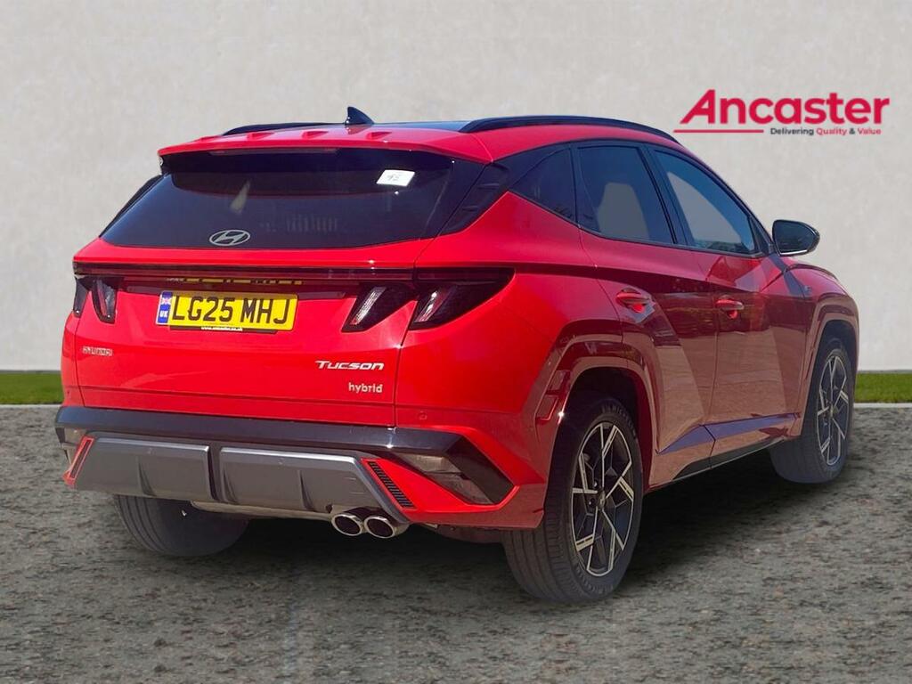 Hyundai Tucson 1.6T Hybrid N Line S LG25MHJ Red #3