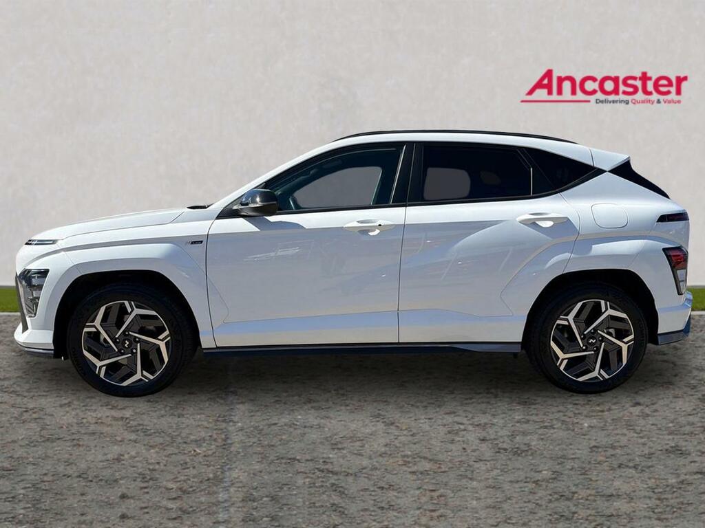 Hyundai Kona 1.6 Hybrid 129 N Line Dct EF25NBK White #6