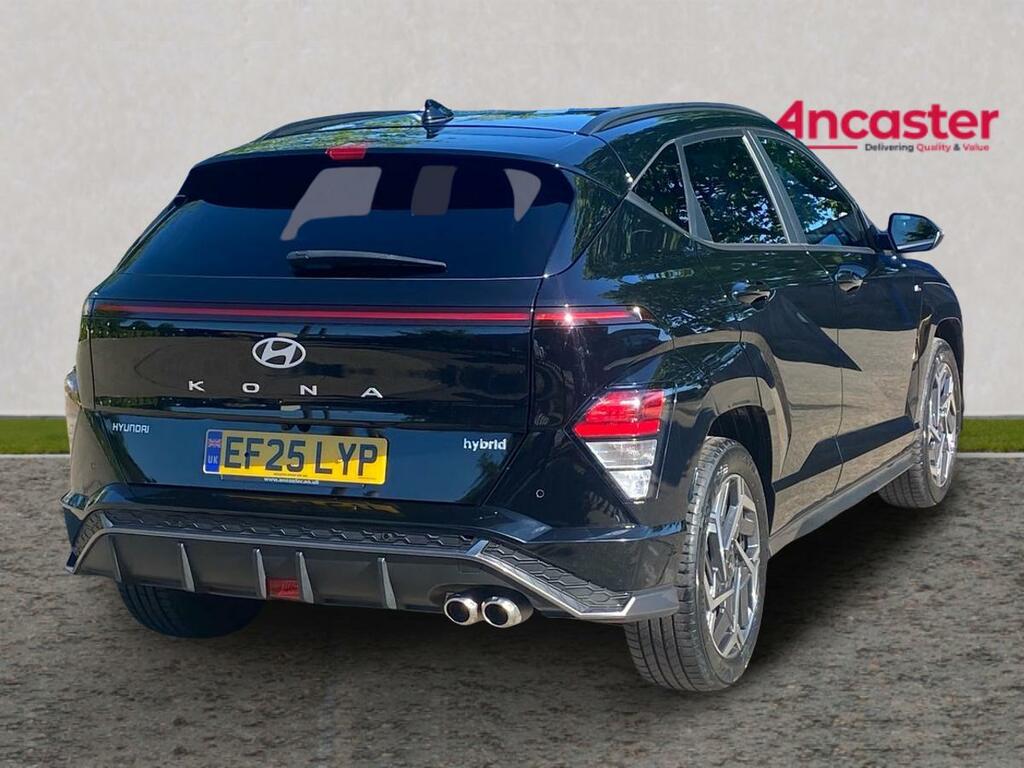 Hyundai Kona 1.6 Hybrid 129 N Line Dct EF25LYP Black #3