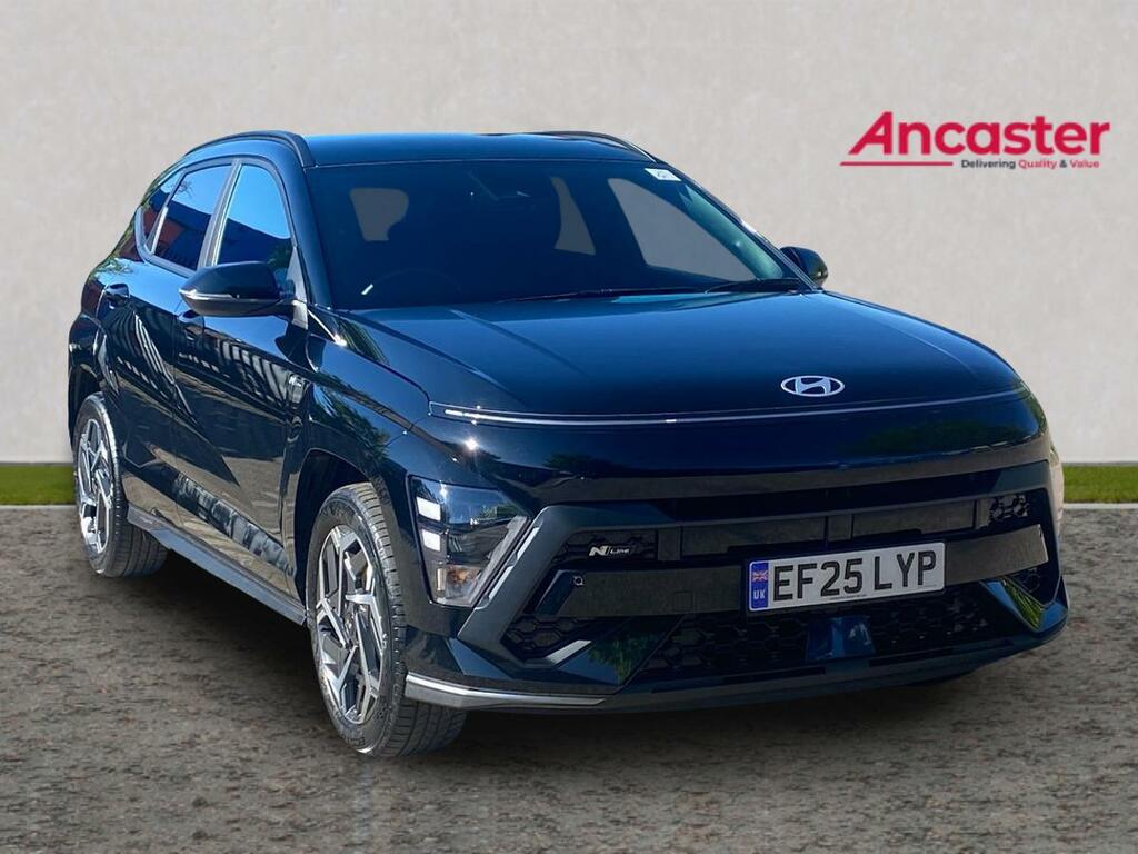 Hyundai Kona 1.6 Hybrid 129 N Line Dct Black