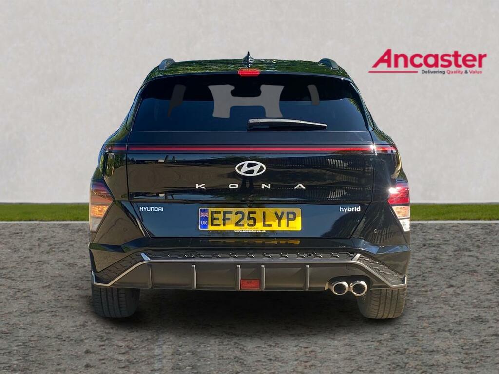Hyundai Kona 1.6 Hybrid 129 N Line Dct EF25LYP Black #4