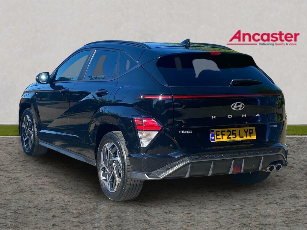 Hyundai Kona 1.6 Hybrid 129 N Line Dct EF25LYP Black #5