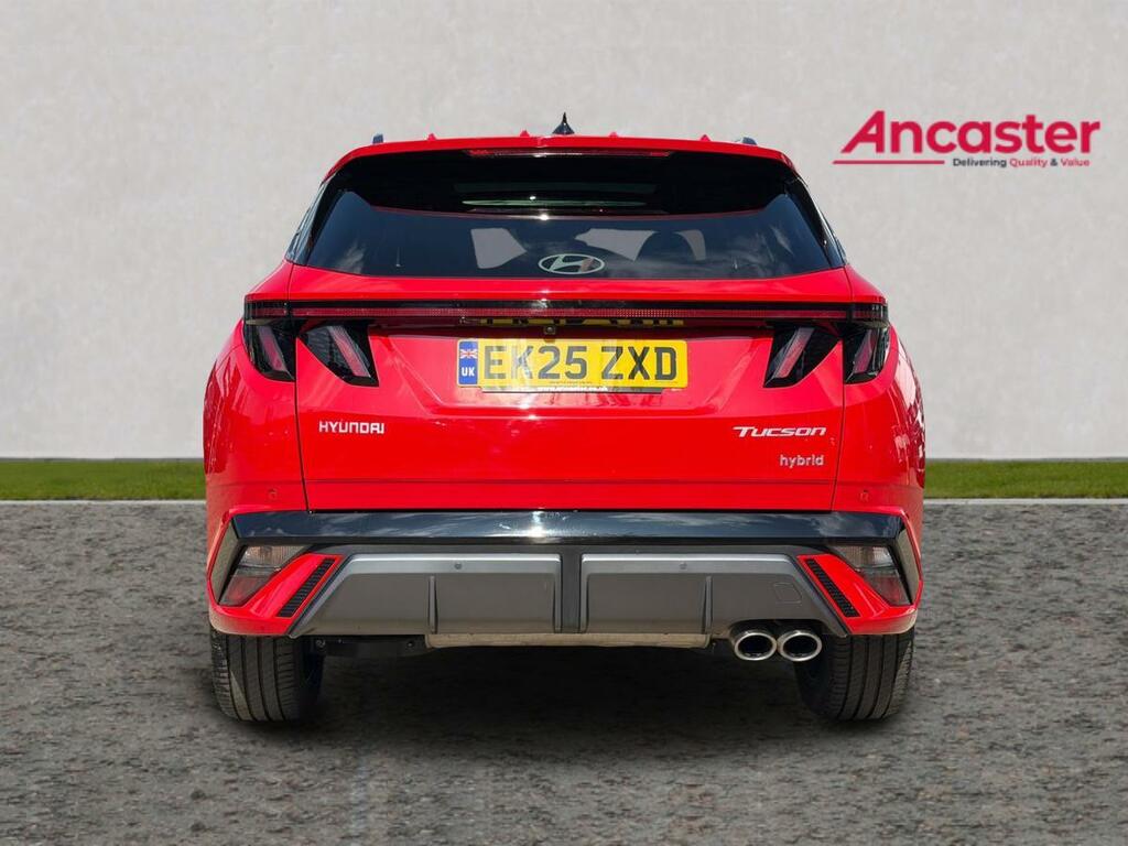 Hyundai Tucson 1.6T Hybrid N Line S EK25ZXD Red #4
