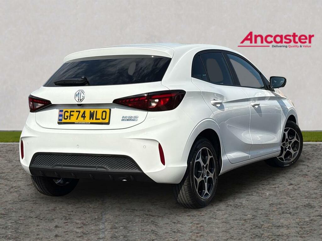 MG MG3 1.5 Hybrid Trophy GF74WLO White #3