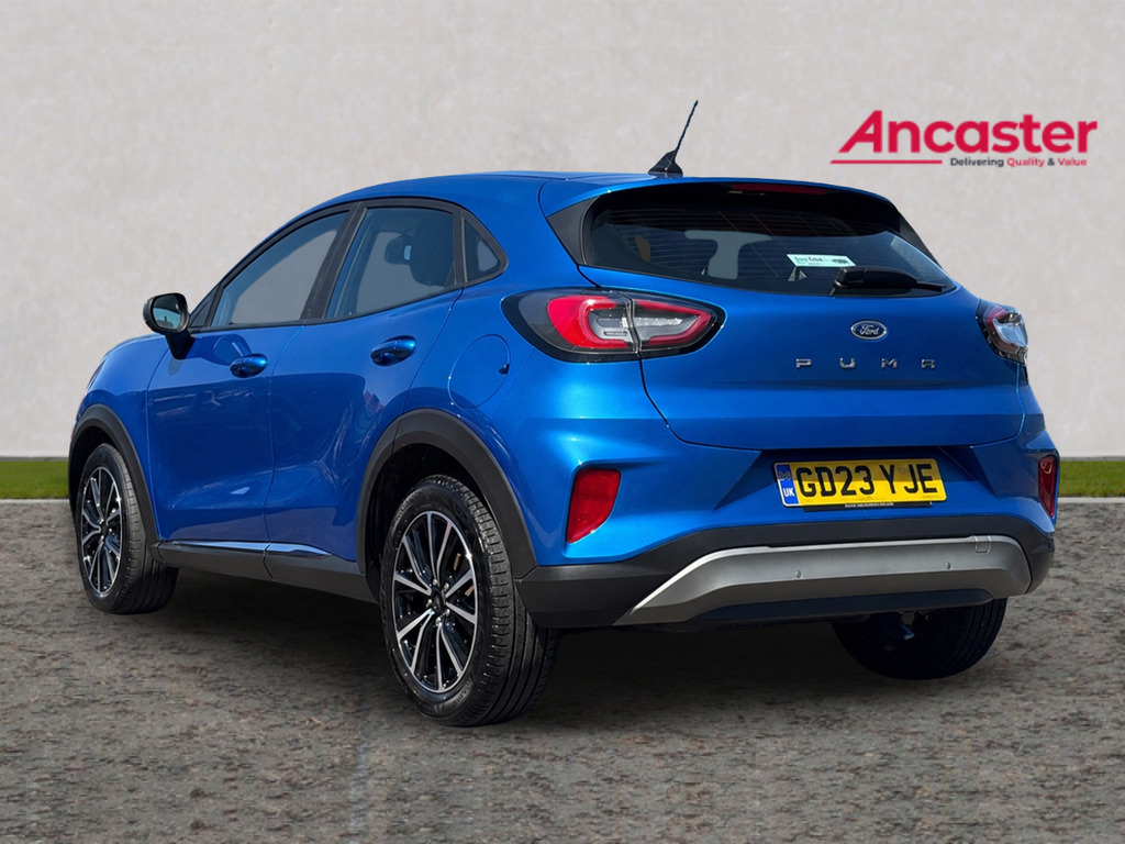 Ford Puma 1.0 Ecoboost Hybrid Mhev Titanium GD23YJE Blue #5