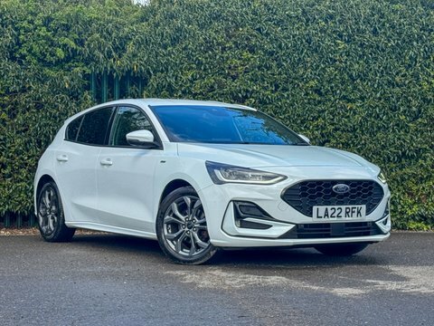 Ford Focus Ecoboost Mhev St-line LA22RFK White #3