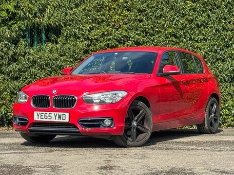 BMW 1 Series 120I Sport Hatchback YE65YWD Red #2