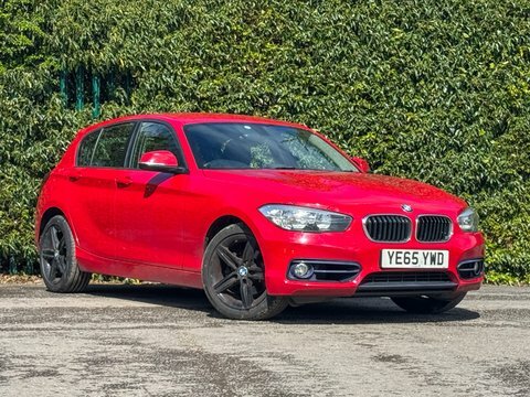 BMW 1 Series 120I Sport Hatchback YE65YWD Red #3