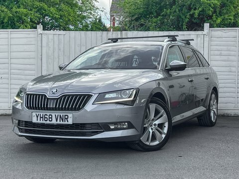 Skoda Superb 2.0 Tdi Se YH68VNR Grey #2