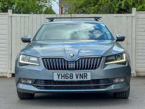 Skoda Superb 2.0 Tdi Se YH68VNR Grey #3