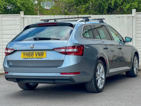 Skoda Superb 2.0 Tdi Se YH68VNR Grey #5