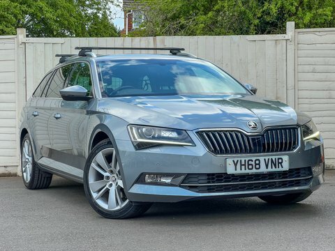 Skoda Superb 2.0 Tdi Se YH68VNR Grey #4