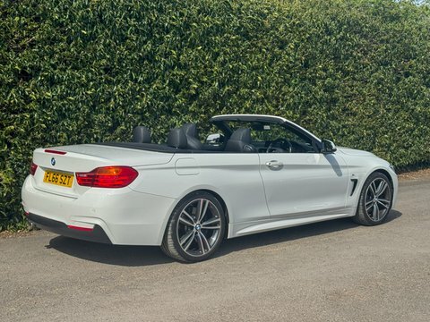 BMW 4 Series 420D M Sport FL66SZT White #6