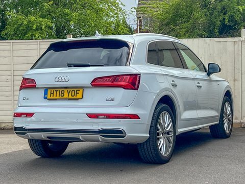 Audi Q5 2.0 Tfsi S HT18YOF White #5