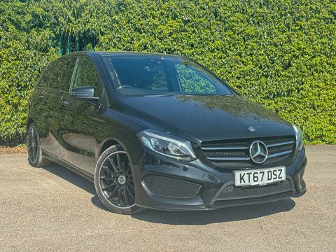 Mercedes-Benz B Class B200d Amg Line KT67DSZ Black #3
