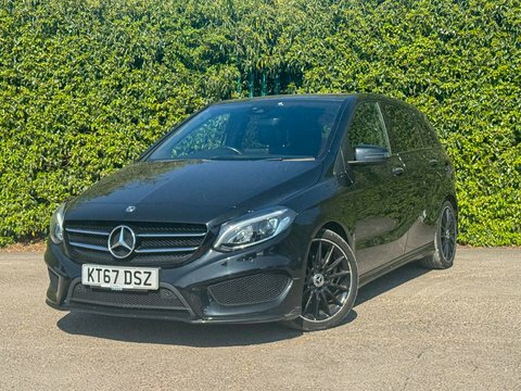 Mercedes-Benz B Class B200d Amg Line KT67DSZ Black #2
