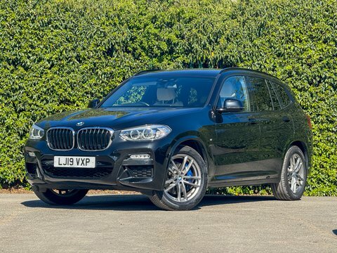 BMW X3 30D M Sport LJ19VXP Black #2