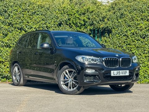BMW X3 30D M Sport LJ19VXP Black #3