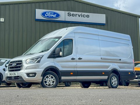 Ford Transit Custom Jumbo Xlwb L4h3 BN24ENL Silver